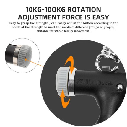 Portable Adjustable Hand Grip Strengthener