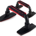 Non-slip sit-up and push-up pole