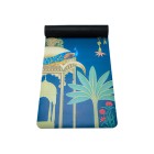 Elegant Peacock Print Yoga Mat