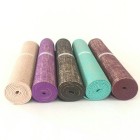 Printed eco-friendly natural jute yoga mat